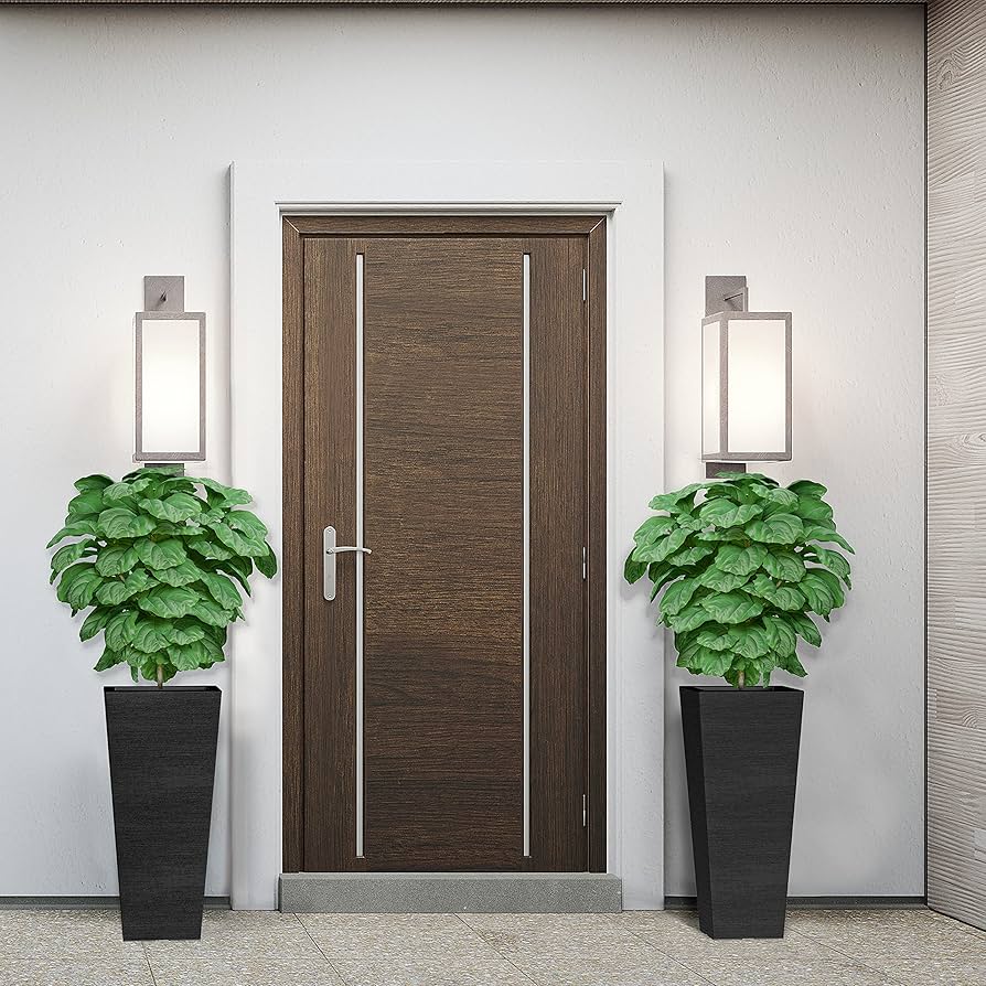 Amazon.co.jp: Verel 高さのある屋外プランター 2個セット - 24